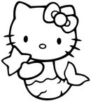 Hello Kitty Mermaid Coloring Pages - Best Coloring Pages For