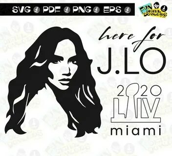 JLo SVG Here for the halftime show halftime show svg Etsy