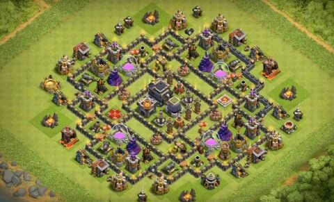 Clash Of Clans Th9 Best Farming Base Layout Design 2018 Game