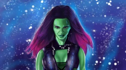 ArtStation - Gamora from Guardians of the Galaxy Study