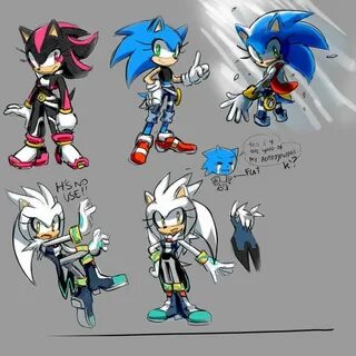 Pin by Kaylee Alexis on Gender Bender Sonic and shadow, Soni