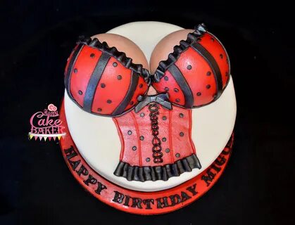 Birthday woman pie in boobs