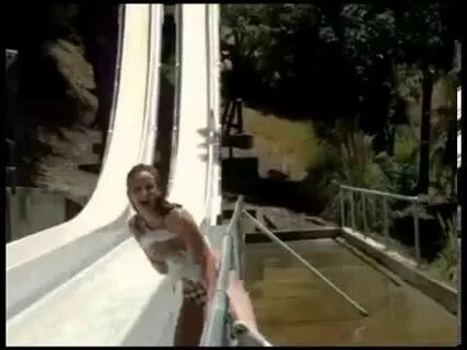 Girl Loses Bikini On Water Slide Fail - YouTube