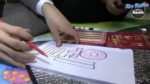 مهارت نقاشی کشیدن اعضای بی تی اس - BTS - نماشا