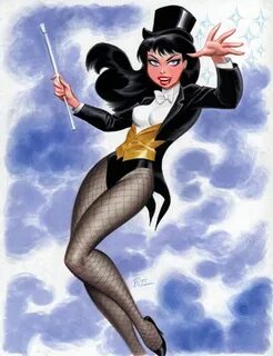 Zatanna Bruce Timm Bruce timm, Comic art community, Cartoons