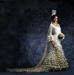 Buy flamenco style wedding dress OFF-61