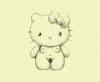 Hello Kitty Nude Drawing (NSFW - or your sanity) - Hello Kit