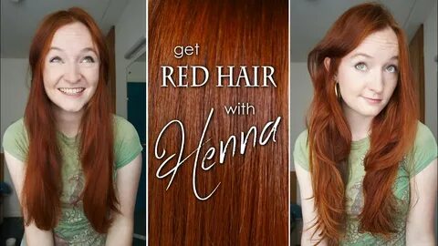 How to Dye Your Hair Red with Henna - YouTube