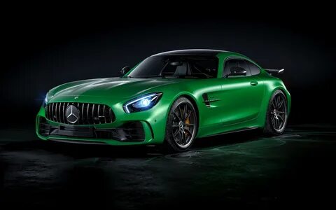 Wallpaper Green, Car, Mercedes-AMG, Mercedes-AMG GT R backgr