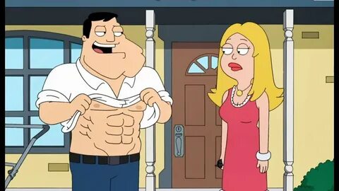 American Dad - Stan shows off six-pack body - YouTube