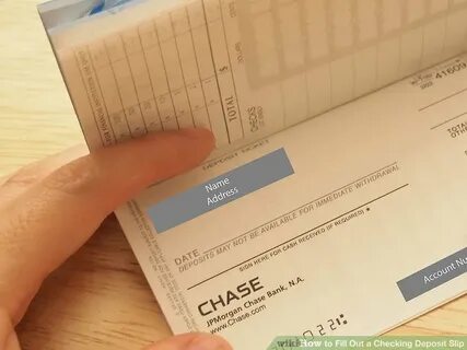 How To Fill Out A Chase Money Order - Blank Check Sample How