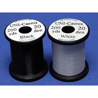 UNI Caenis Thread 20 Denier 200 yrds Ultra Fine Fly Tying Th