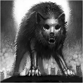 Fiendish Wolf (3.5e Creature) - D&D Wiki