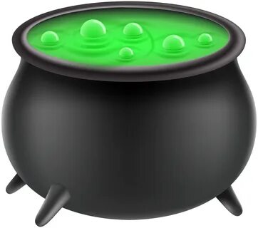 halloween witch and cauldron background - Clip Art Library