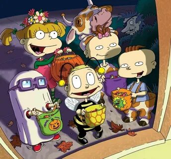 Happy Halloween from the Rugrats Halloween cartoons, Nickelo