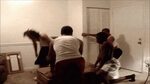 5 black guys dry humping furniture