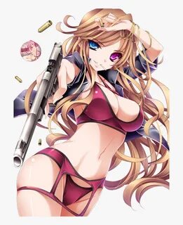 Anime Render Girl Ecchi, HD Png Download - kindpng