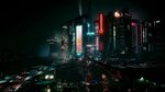 Night City CyberPunk 2077 живые обои для рабочего стола, дис