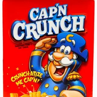 Crunch berries, Capn crunch cereal, Captain crunch cereal