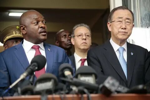 UN chief: Burundi leader promises to release 2,000 prisoners