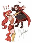 Pin by aubrie 🌹 on Milk and Cereal (Ruby x Pyrrah) Rwby, Rwb
