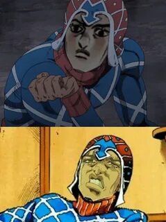 Mista (manga) vs. Mista (anime) /r/ShitPostCrusaders/ JoJo's