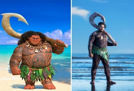 I Cosplayed As Maui From Moana And This Is How I Created The