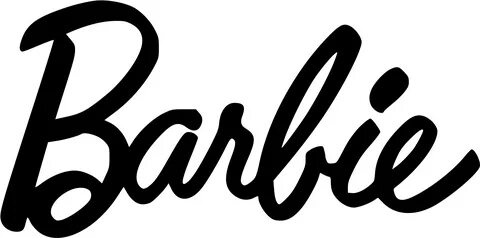 Barbie Logo Png Transparent & Svg Vector - Barbie Logo Black