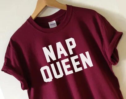 NAP QUEEN T-shirt Tee Shirt Top High Quality SCREEN Print Et