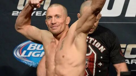 Georges St-Pierre makes weight before UFC middleweight title