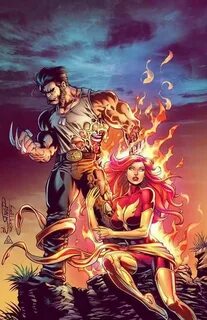 Art of Ian Snyder Logan and Dark Phoenix. Dark phoenix, Wolv