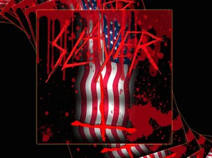 slayer, Death, Metal, Heavy, Thrash, Blood, Flag Wallpapers 