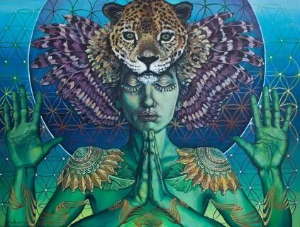 #ravenectar #visionaryart #art #trippy #psychedelic #sacred 