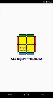 Descarga de APK de CLL Algorithms 2x2x2 para Android