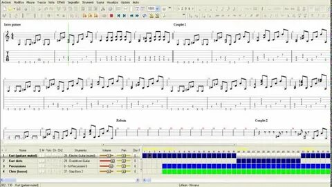 Nirvana - lithium / tutotial guitar pro tabs HD - YouTube