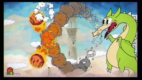 I FINALLY BEATED THIS STUPID FRICKEN DRAGON IN CUPHEAD - You