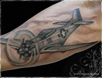 P 51 Mustang Tattoo