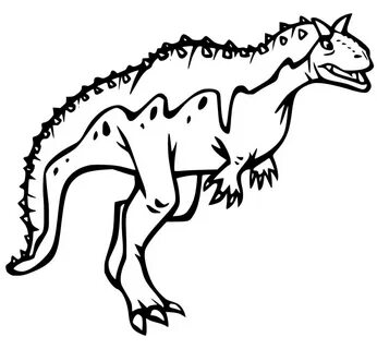 Carnotaurus - Coloring Cool