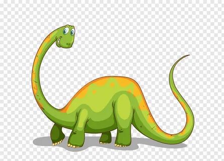 Green dinosaur illustration, Dinosaur Euclidean Diplodocus, 
