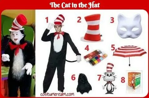 Sale cat in the hat costume ideas in stock