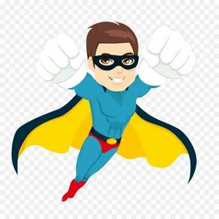 Download High Quality superhero clipart flying Transparent P