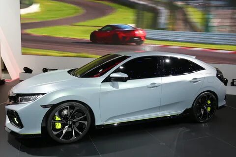 Honda Civic Hatchback Prototype goes live in Geneva; early 2