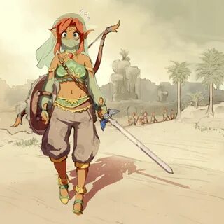 Gerudo Link porn comics - Comixhub