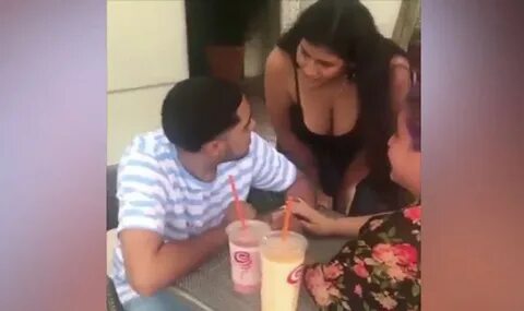 WATCH: Cheater caught on a date with mistress after being SE