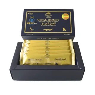Gold Rhino Honey (12 Sachets - 15 G) ⋆ US Royal Honey