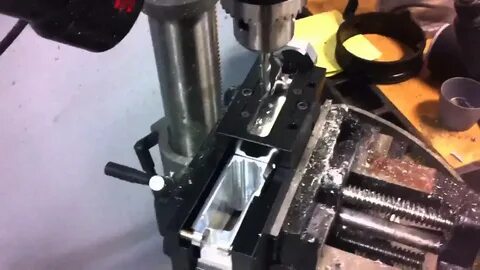 Homemade AR-15 Drill Press and Jig - YouTube