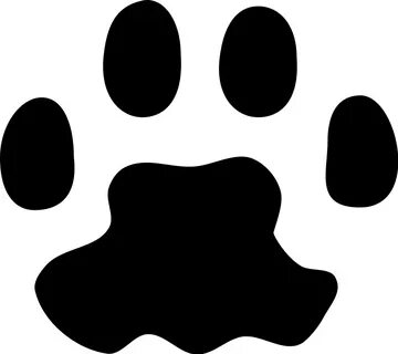 dog paw clipart