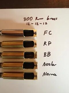 300 Rum Brass Cases