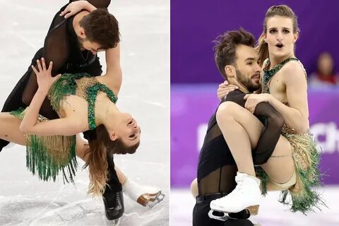 French Skater’s Breast Pops Out During Mid-Routine Olympic W