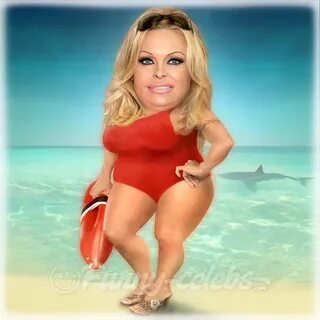 Pamela Anderson By funny-celebs Famous People Cartoon TOONPO